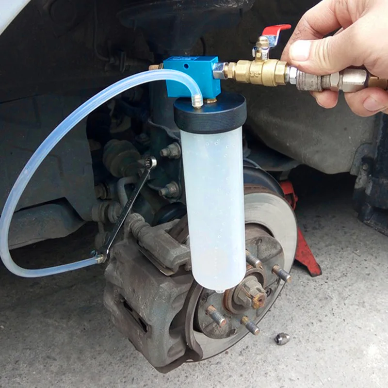 Narzędzie do wymiany oleju w płynie hamulcowym samochodu Hydrauliczna pompa olejowa sprzęgła Odpowietrznik oleju Pusta wymiana opróżnionych zestawów narzędzi — zdjęcie 7