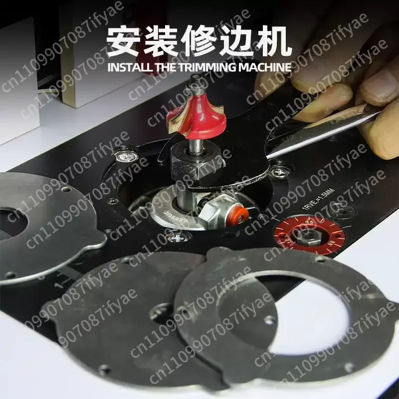 GD709 trimming machine flip-chip lifting table woodworking table milling edge slotting engraving table