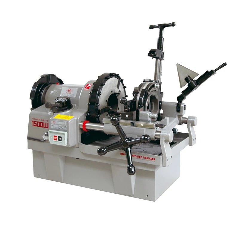 Electric wire threading machine fire water pipe gas steel pipe twisting wire fast opening machine 2 inch 2.5 wire machine