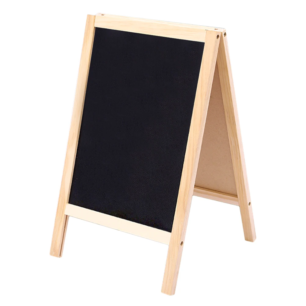 

Mini Chalkboard Signs With Stand Double Sided Wooden Erasable Small Blackboard For Notes Drawings Reminders Kitchen Wedding Cafe
