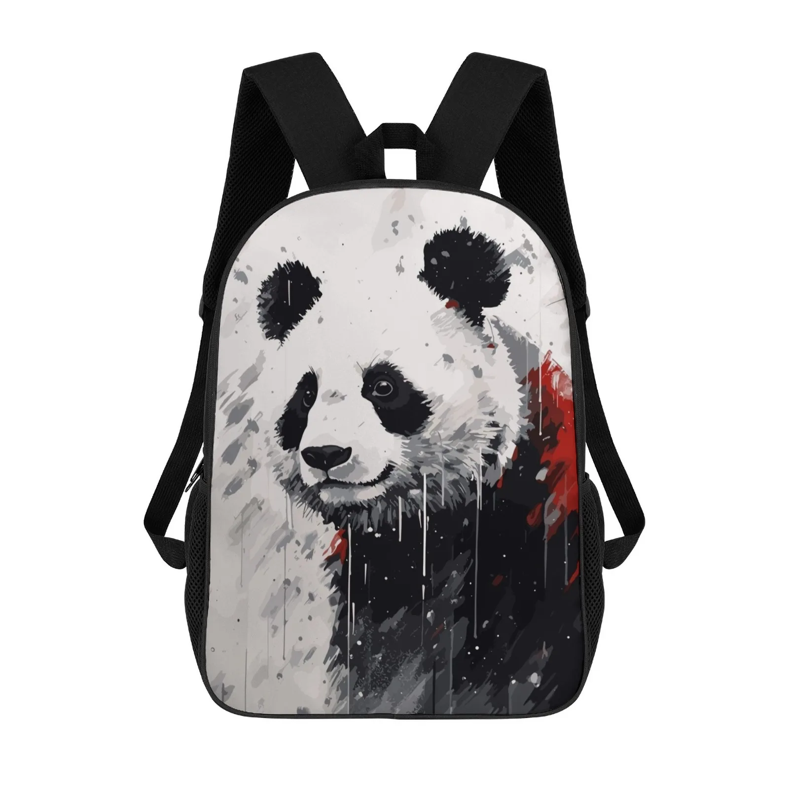 

Panda Japanese Painting Backpack Printed School Backpacks For Teenagers Child Girl Bag 17 Inch School Backpack Bag