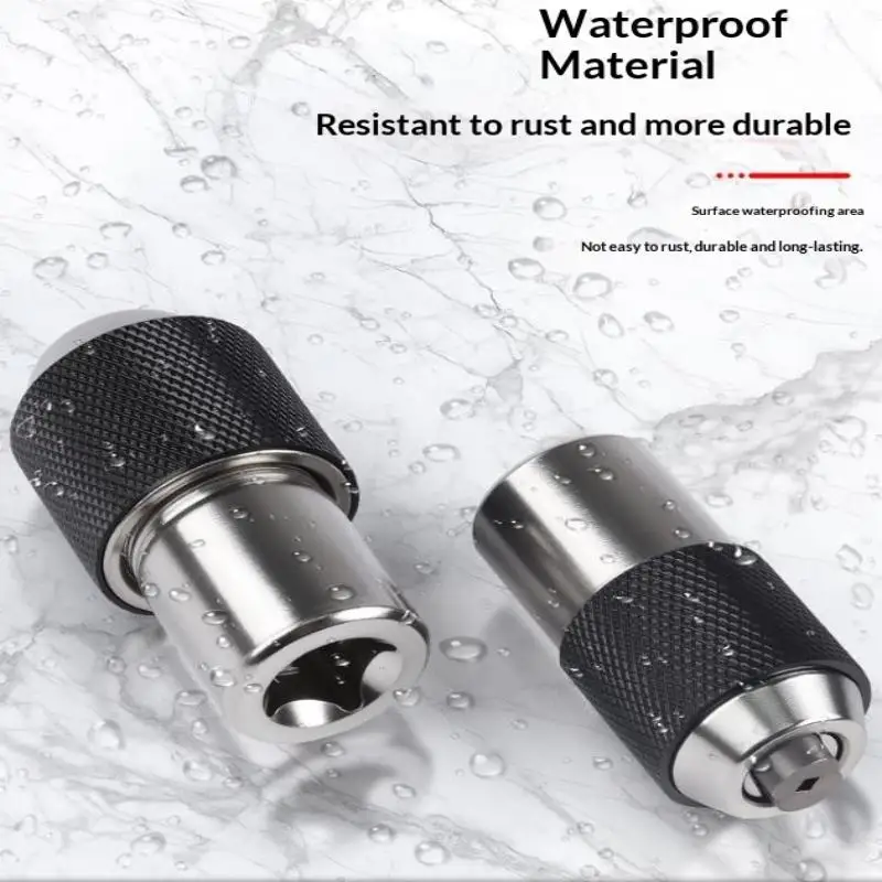 1Pcs Tap Socket Set, M2-M6/M8-M12 Square Tap Sockets, Compatible With Electric Drills, 3/ 8inch Square Drive Interface