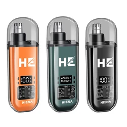 HIENA Electric Nose Hair Trimmer for Men Mini Nose Ears Hair Eyebrow Trimmer USB Rechargeable Hair Clipper Pocket razor machine