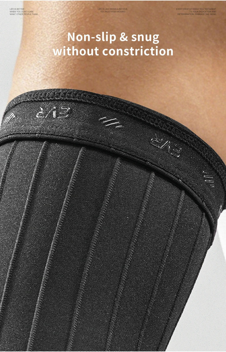 EVR Fahrrad-Armstulpen Pneumatische Sommer-Eisstulpen Sonnenschutz Rutschfeste Schnelltrocknende Armstulpen für Herren und Damen Rennrad-Armschoner – Detail 10