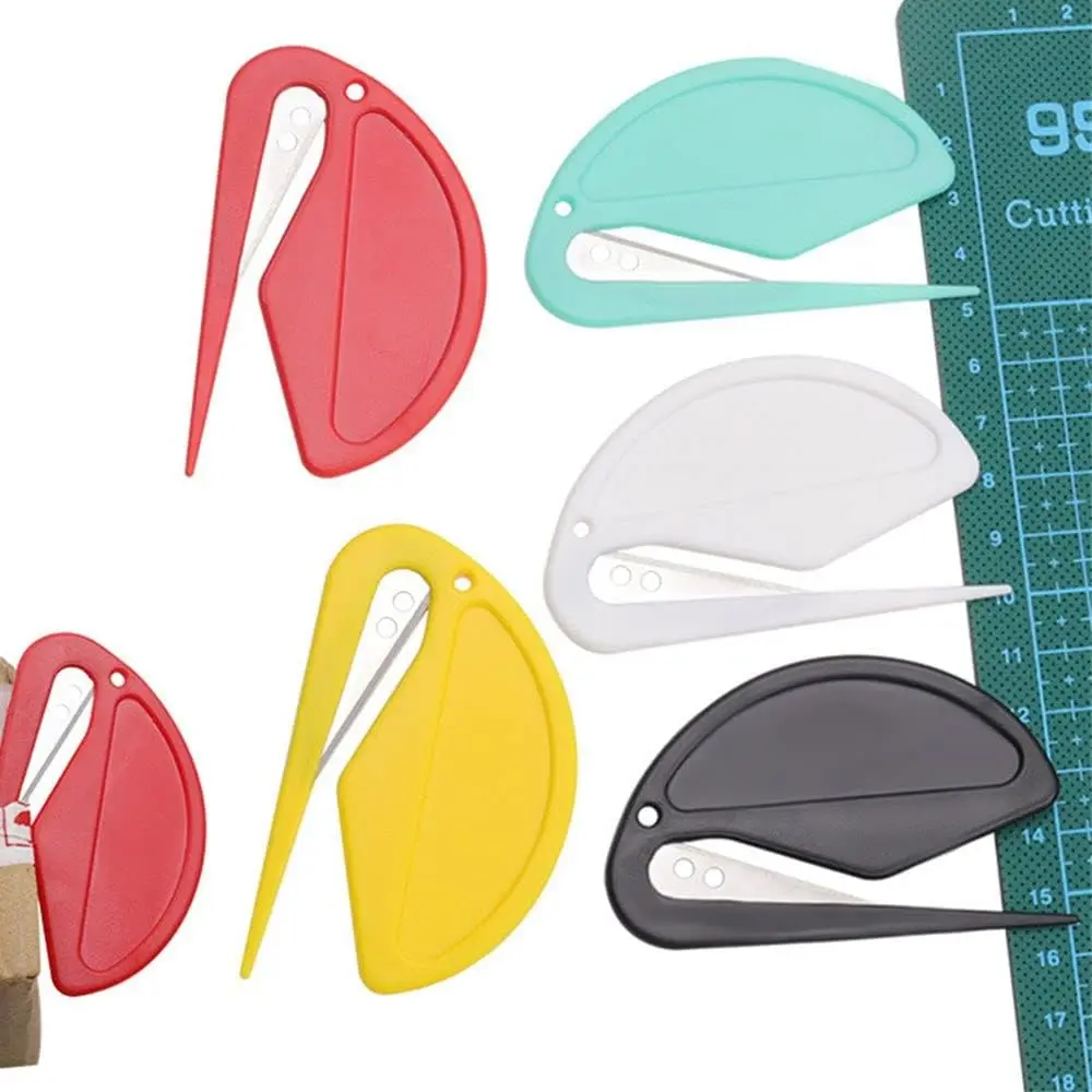 

Package Slitter Tool Concealed Blade Non-Slip Envelope Opener Multi-Function Kitchen Cutter Safe Lightweight Portable