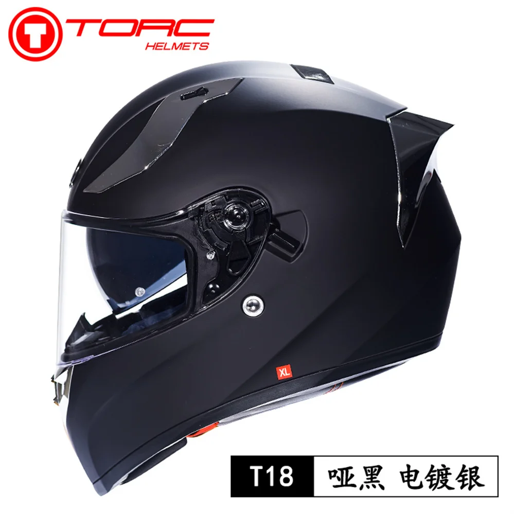 American Brand TORC High Quality Motorcycle Full Face Helmet Men Women Motocross Racing Dual Lens Off Road Casque Moto Casco DOT