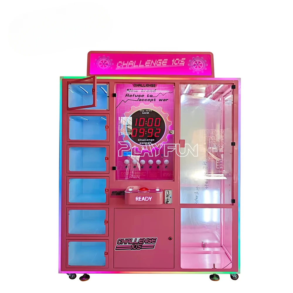 

Hot Sale 10-Second Challenge Children's Coin-Operated Game Machine Prize Vending Game for Gifts and Prizes
