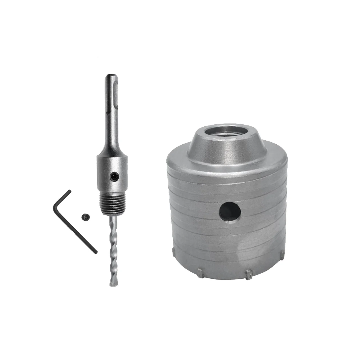 1 Set SDS PLUS 68mm Concrete -Hole Saw Electric Hollow Core Drill Bit 110mm Cement Stone Wall Conditioner Alloy 68mm