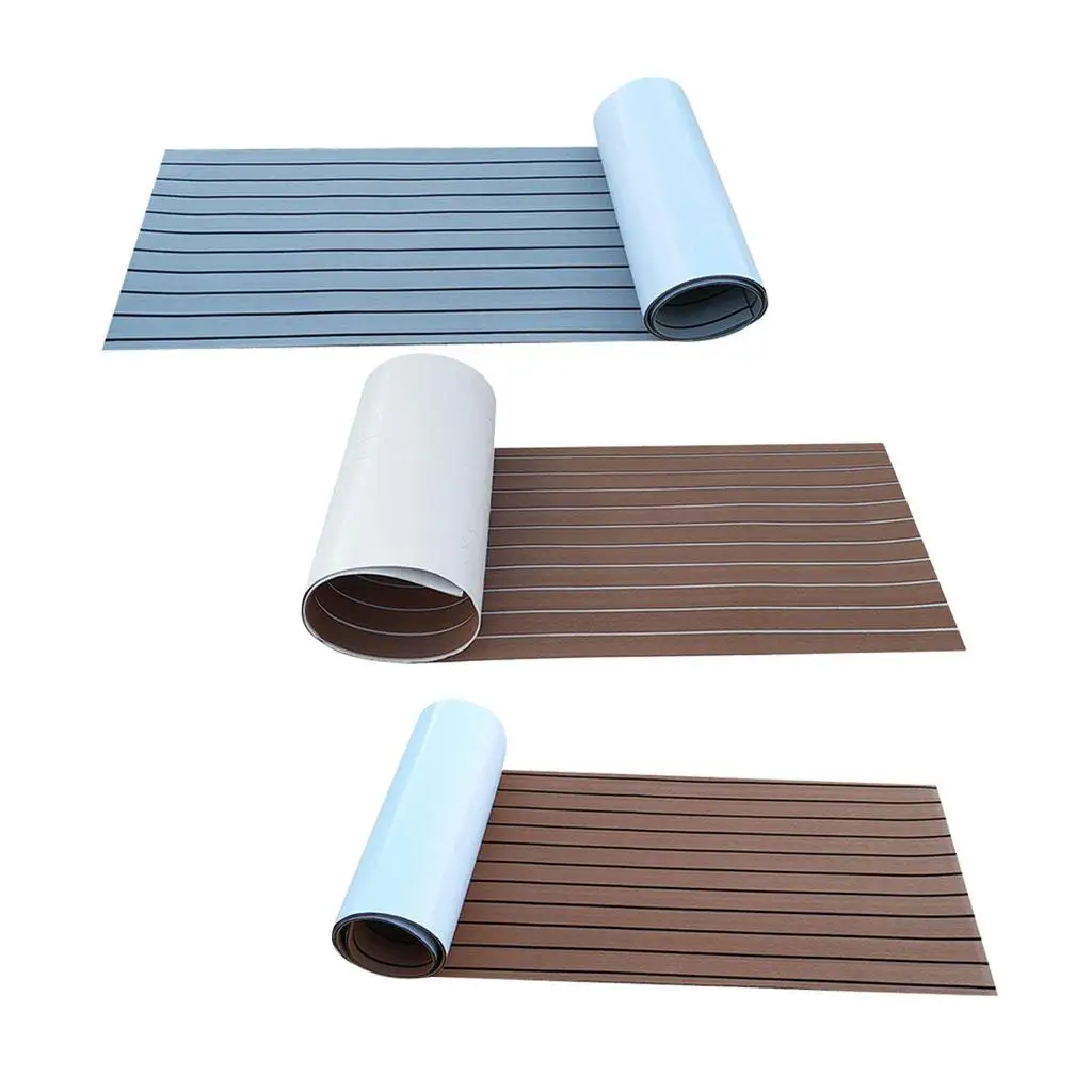 

EVA Foam Non Slip Marine Boat Deck Pad Self Adhesive Flooring Mat for Kayaks Surfboards and Pools