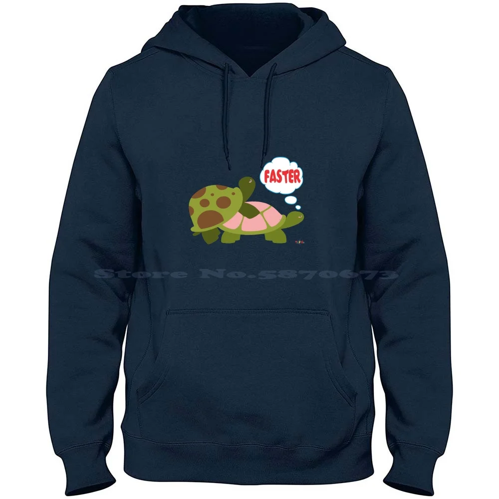 Turtle Luv 100% Cotton Hoodie Turtle Funny Phrase Cartoon Animated Anime Love Sexy Speed Animals Frisky Board Comedy