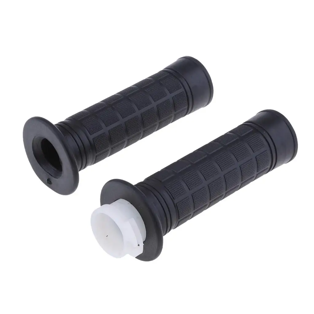 

2Pcs Motorcycle Left Throttle Handlebar Grips FIts 7/8'' for ATV