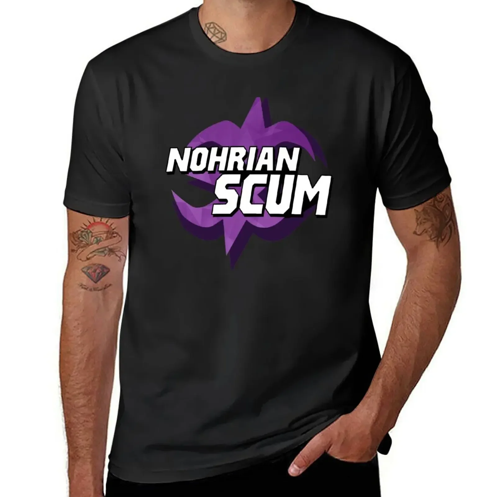 Nohrian Scum Ver. 2 T-Shirt custom shirt man t shirt customizeds designer shirts luxury clothes men