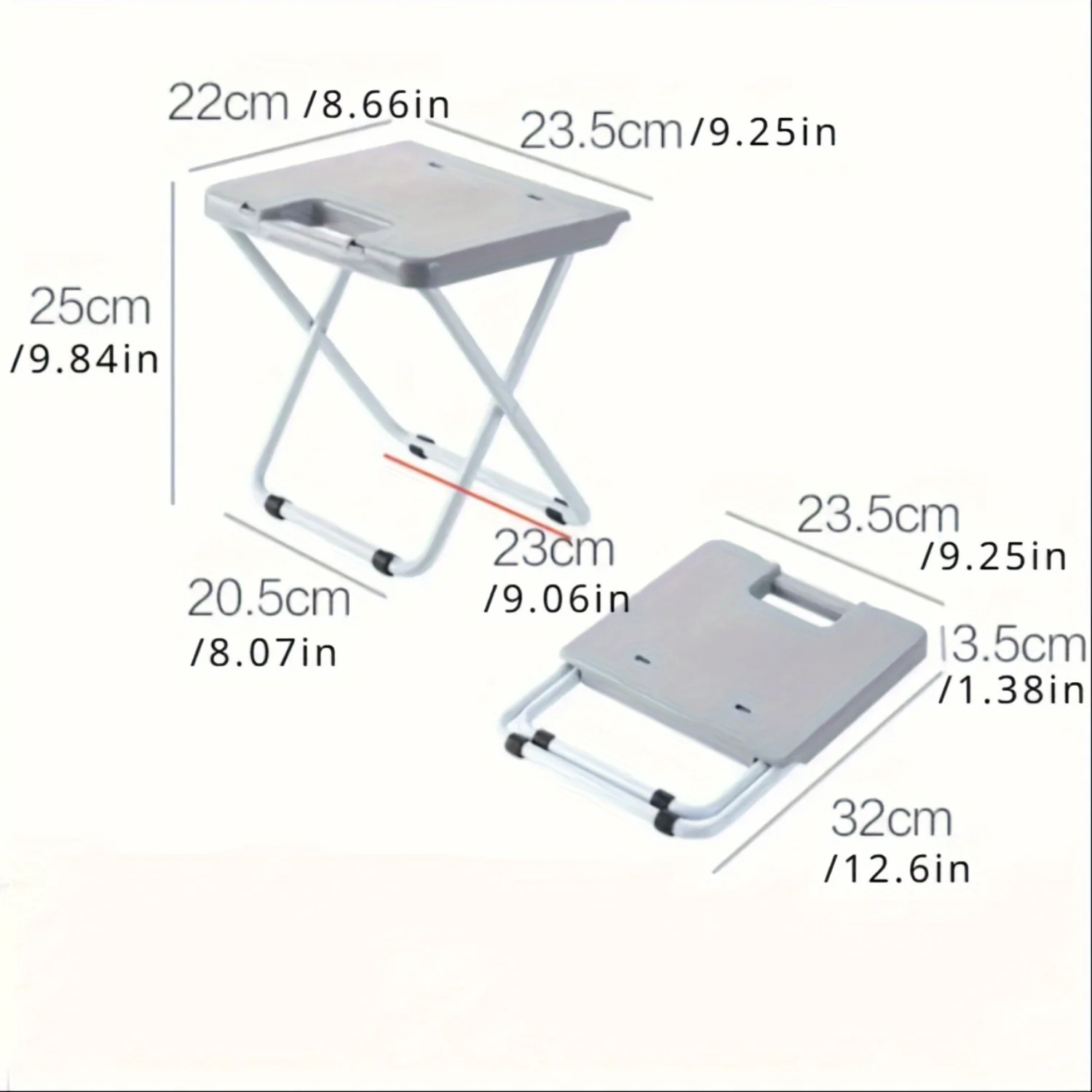 Folding Chair, Folding Stool, Camping Outdoor Canopy Set, Camping Stool, Portable Travel Iron Foot Stool, Stall Display