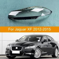 Car Front Headlight Glass Masks Headlamp Transparent Lampshade Lamp Shell Auto Lens Cover For Jaguar XF XFL 2012 2013 2014 2015