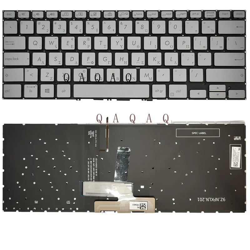 

QA New Laptop keyboard for ASUS zenbook flip 14 UX462 UX462DA