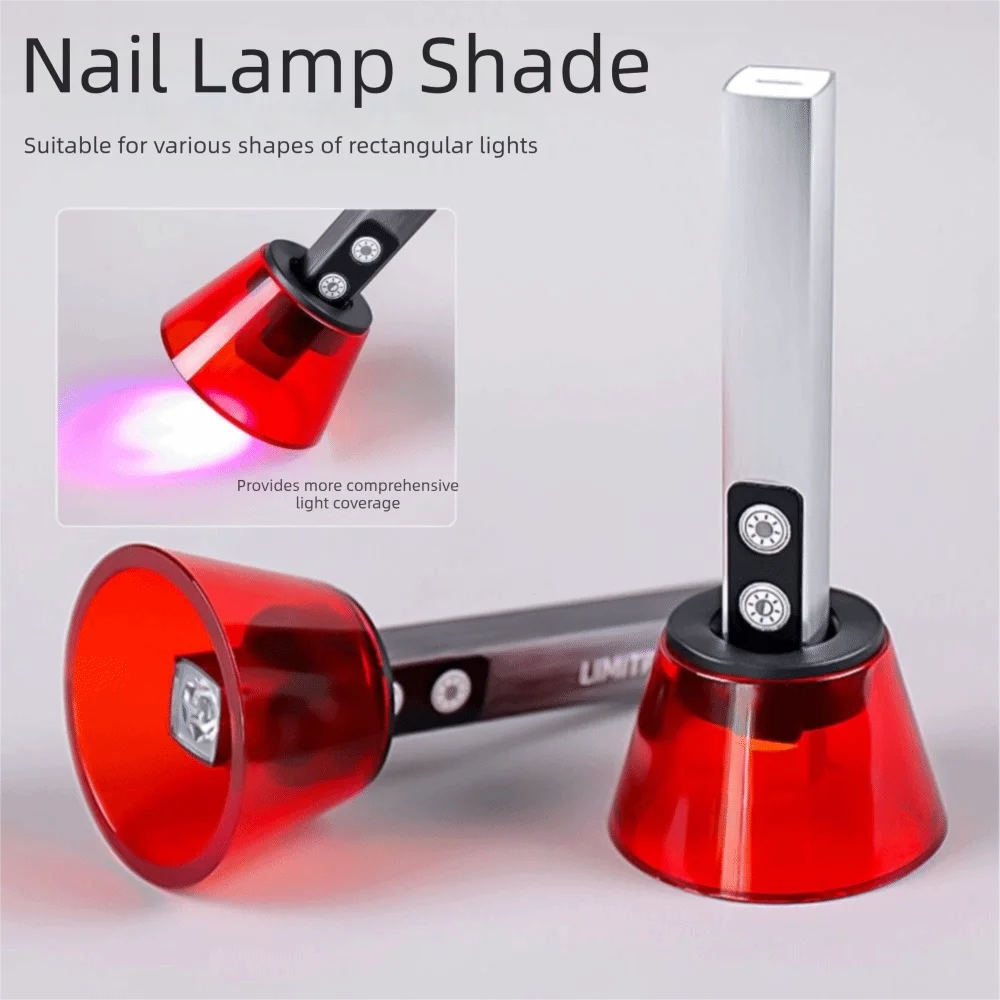 Bouclier de lampe à ongles épais, Anti-éblouissement, déflecteur de blocage de la lumière UV confortable, Protection des yeux, panneau d'abat-jour Anti-lumière bleue