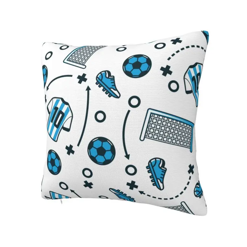 Custom Football Soccer Nordic Throw Pillow Cover Home Decorative Cushion