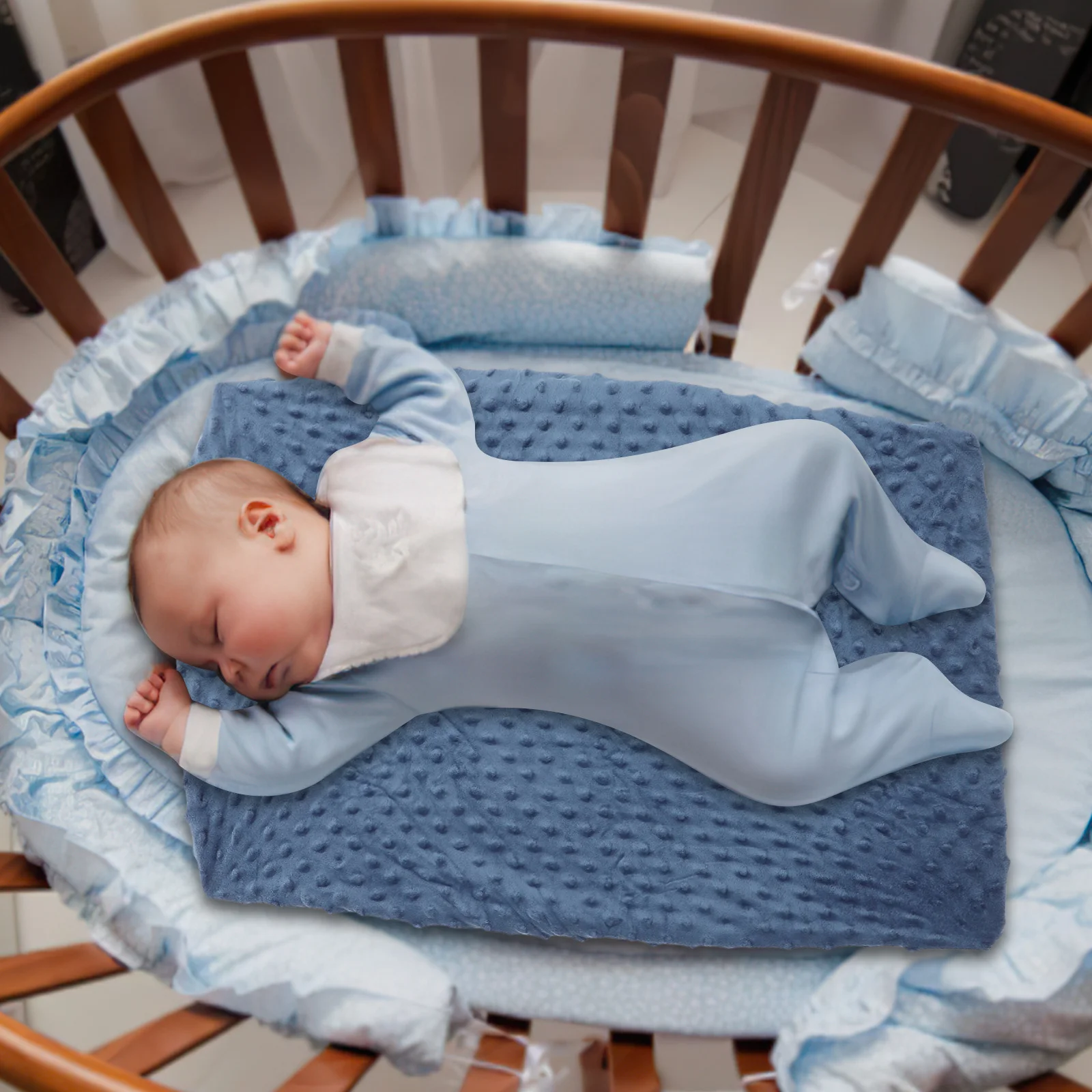 

Bassinet Sheet Super Soft Fitted Cradle Mattress Cover Baby Nursery Bedding Decor Muslin Bassinet Sheet Crib Protector Cover