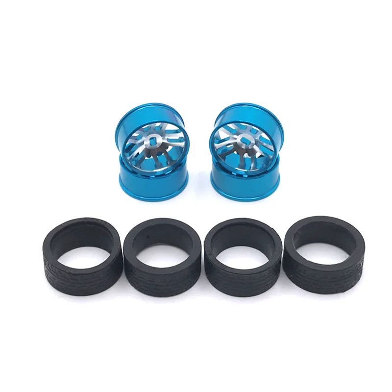 Metal Upgraded 24mm Racing Wheels WLtoys 1/28 284131 k969 k979 K989 k999 p929 p939 iw04m MINI-Q MIMI-Z RC Car Parts