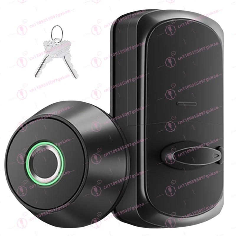 B50C Smart Fingerprint Recognition Door Lock, Smart Deadbolt Lock with App Counting, Biometric Door Lock, Automatic Lock
