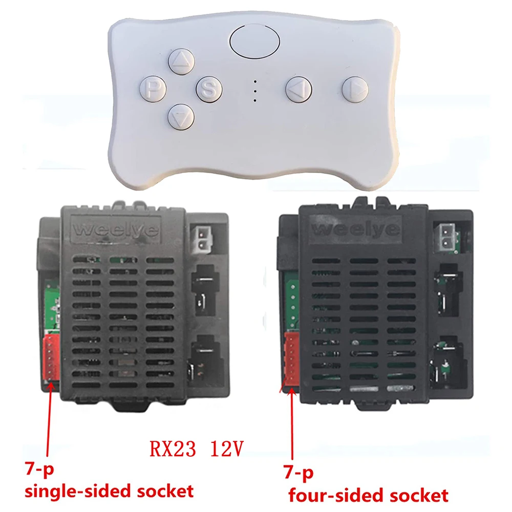 RX23 12V weelye 2,4G Bluetooth пульт дистанционного управления и приемник (опционально) аксессуары для детей ездить на автомобиле запасные части