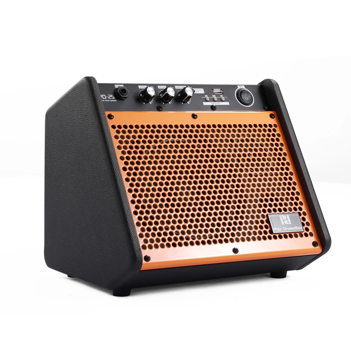 High Quality PD-25 Electric Drum Amplifier 25W Power Top Security Latest Design Portable Speaker Musical Instrument Accessory