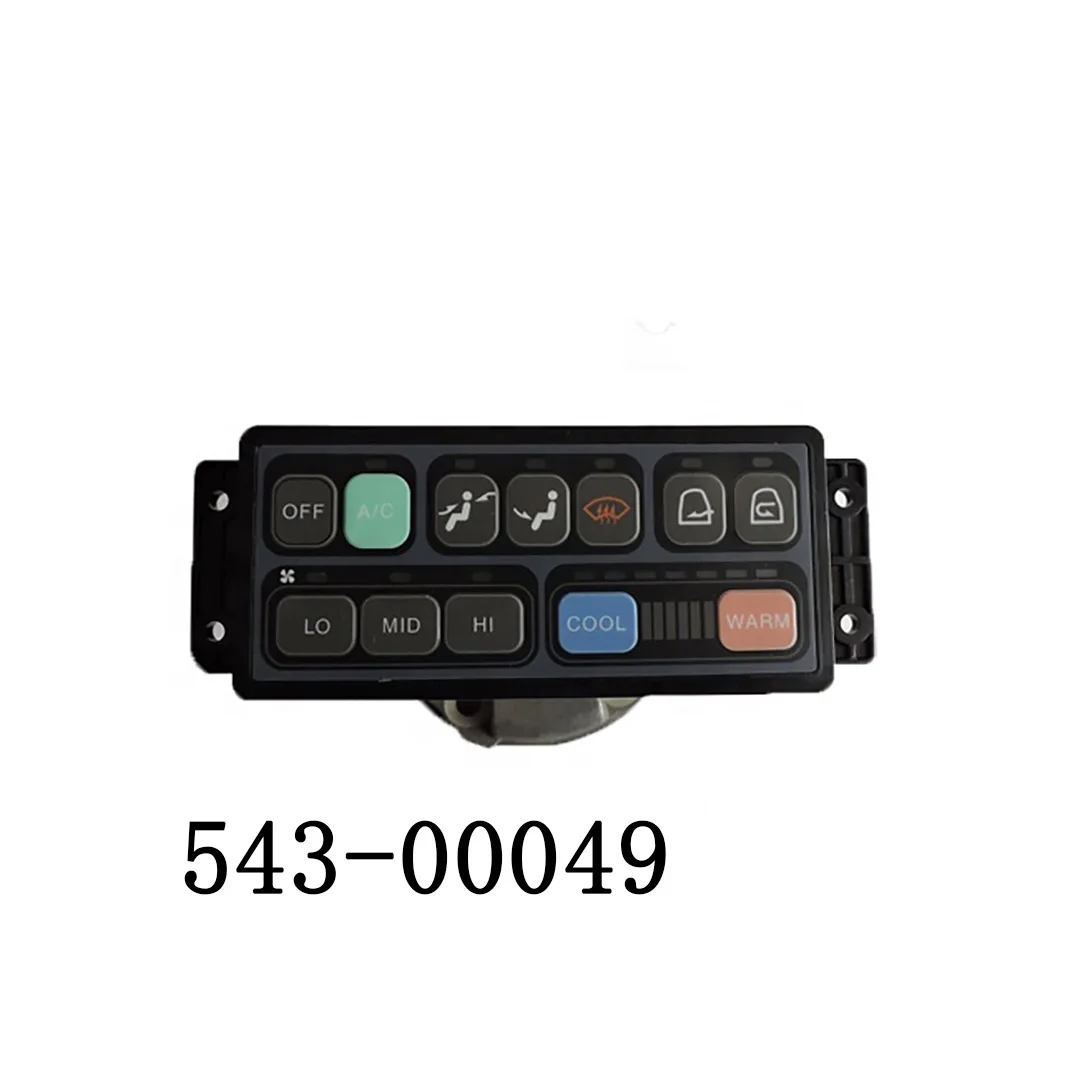 DH220-5 DH220-7 DH225-7 Excavator Air Conditioner Control Panel 543-00049 54300049