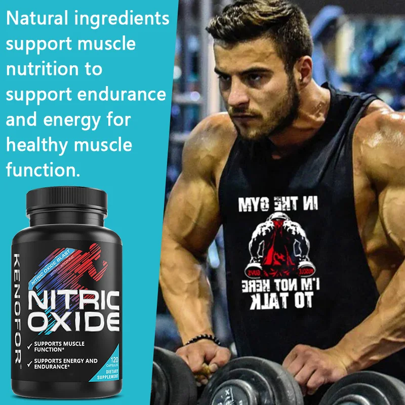 معزز ما قبل التمرين - يوفر القوة، ويساعد نمو العضلات والانتعاش، ويحسن أداء التمرين، 120 كبسولة #2