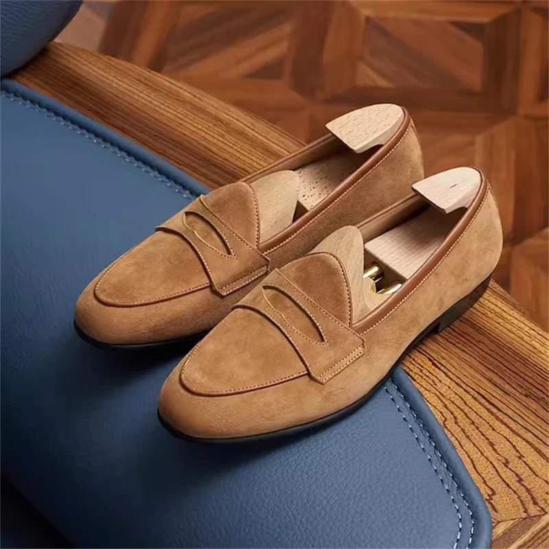 Brown Suede