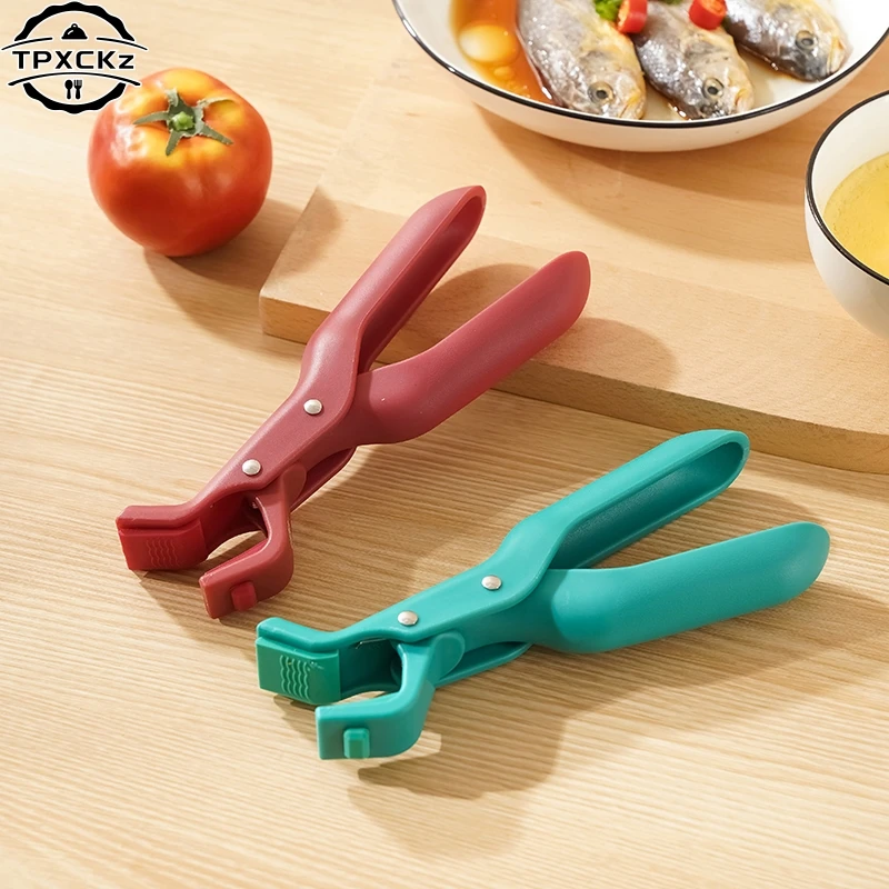 

Home Anti-Scald Bowl Holder Clip Multifunctional Silicone Dish Lifter Portable Non-Slip Plate Lifter Clamp Kitchen Accessories