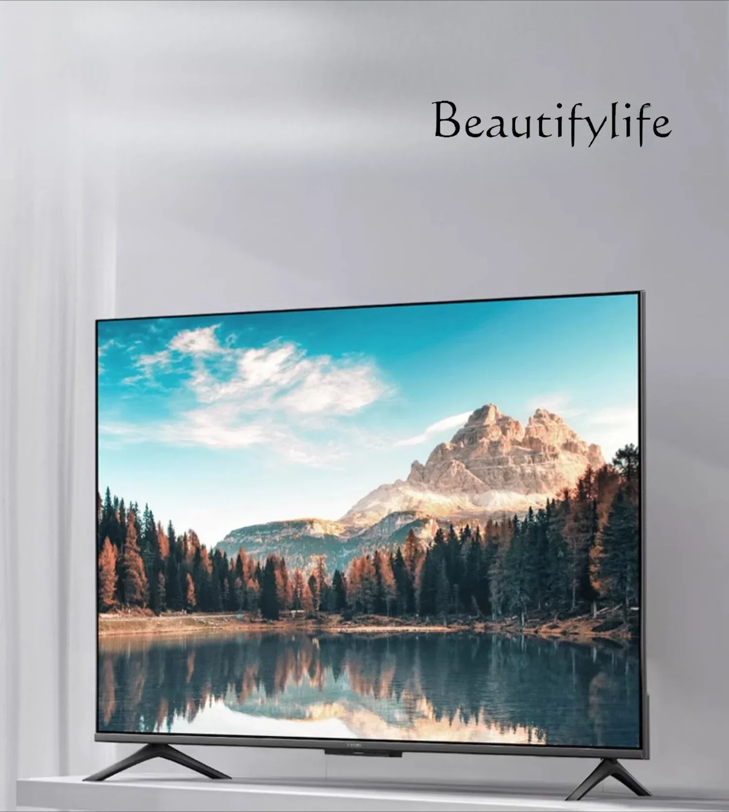 Metal full-screen 70-inch TV 4K ultra-high definition far-field voice control intelligent