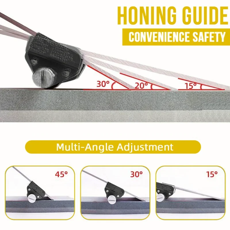 Honing Guide Chisel Sharpening Jig For Chisels And Planes Adjustable Angle Guide Sharpener Jig Sharpening Stone Holder