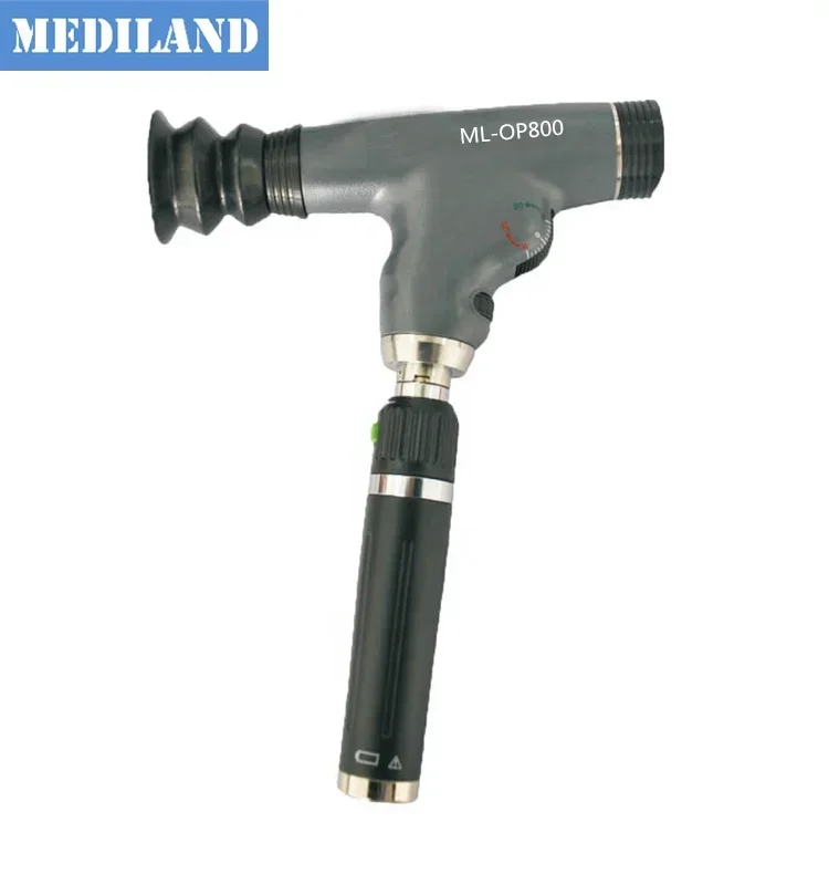 ML-OP800 Bestselling Pantoscopic Ophthalmoscope large field view ophthalmoscope rechargeable to check eye fundus panoptic