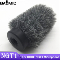 RODE NTG1 NTG2 Microphone Outdoor Integrated Windshield Fur Cover Wind Cover Shield Furry Dead Cat Deadcat for NTG2