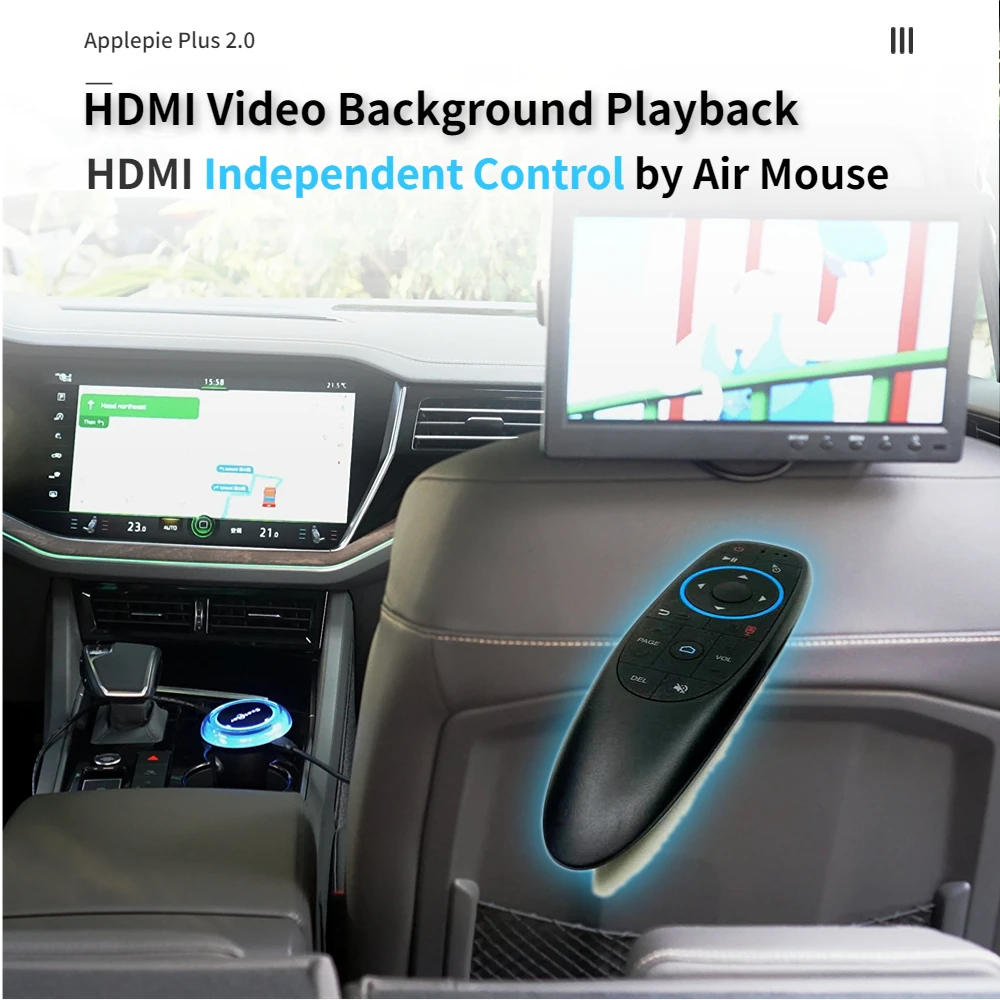 Exploter Plus2.0 CarPlay Ai Box Android13 4G+64G Wireless CarPlay Android Auto Youtube Netflix APP Player Hi Car Box