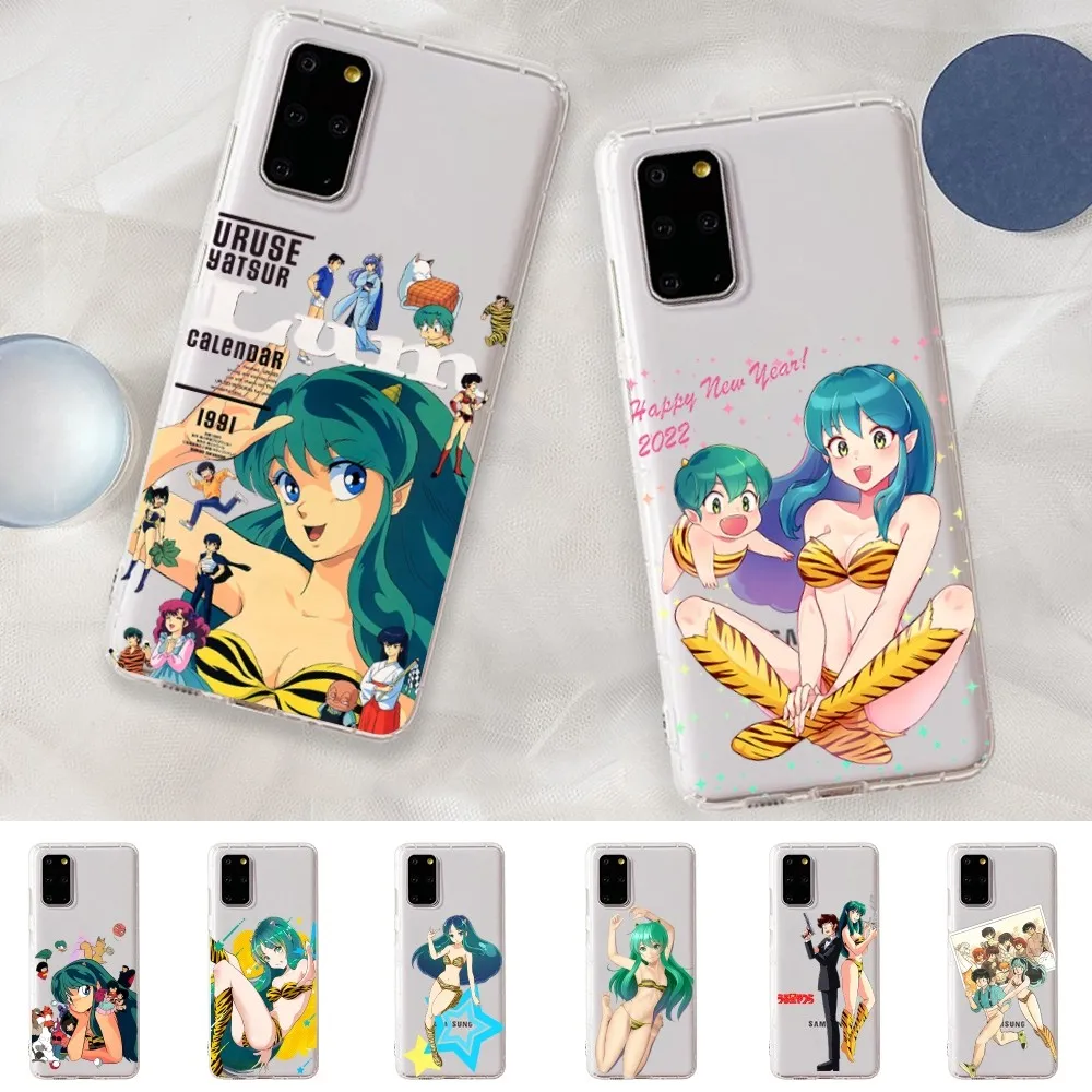 

Urusei Yatsura Anime Phone Case for Samsung A12 21 30 31 51 52 70 71 for Redmi8 9 10 for Honor10 70 50 Clear Case