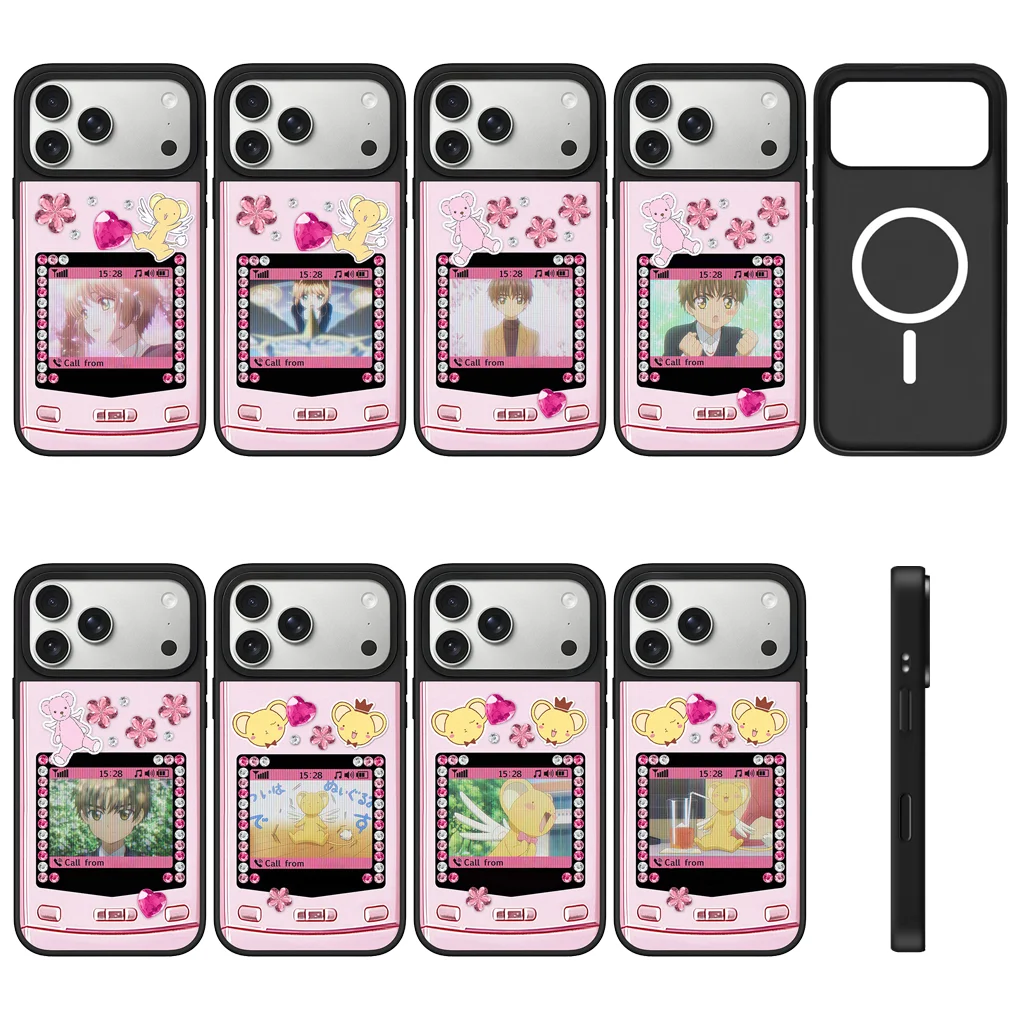 

Anime Scene Mirror Surface Phone Cover for IPhone 12 13 14 15 16 17 Pro Max Case for IPhone 17 Air