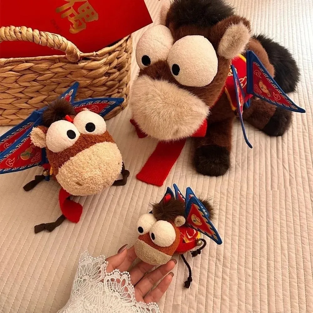 

Талисман Год Лошади Талисман Подвесной Орнамент Счастливые Статуэтки Символ удачи Великий Успех Новогодние Подарки