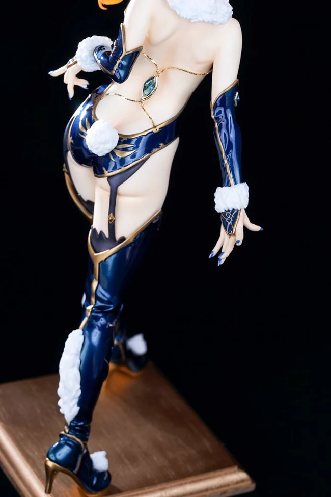 1/6 anime coelho menina destino/stay night sabre kit kawaii resina gk diy montagem branca gk modelo estátua brinquedos boneca coleção presentes