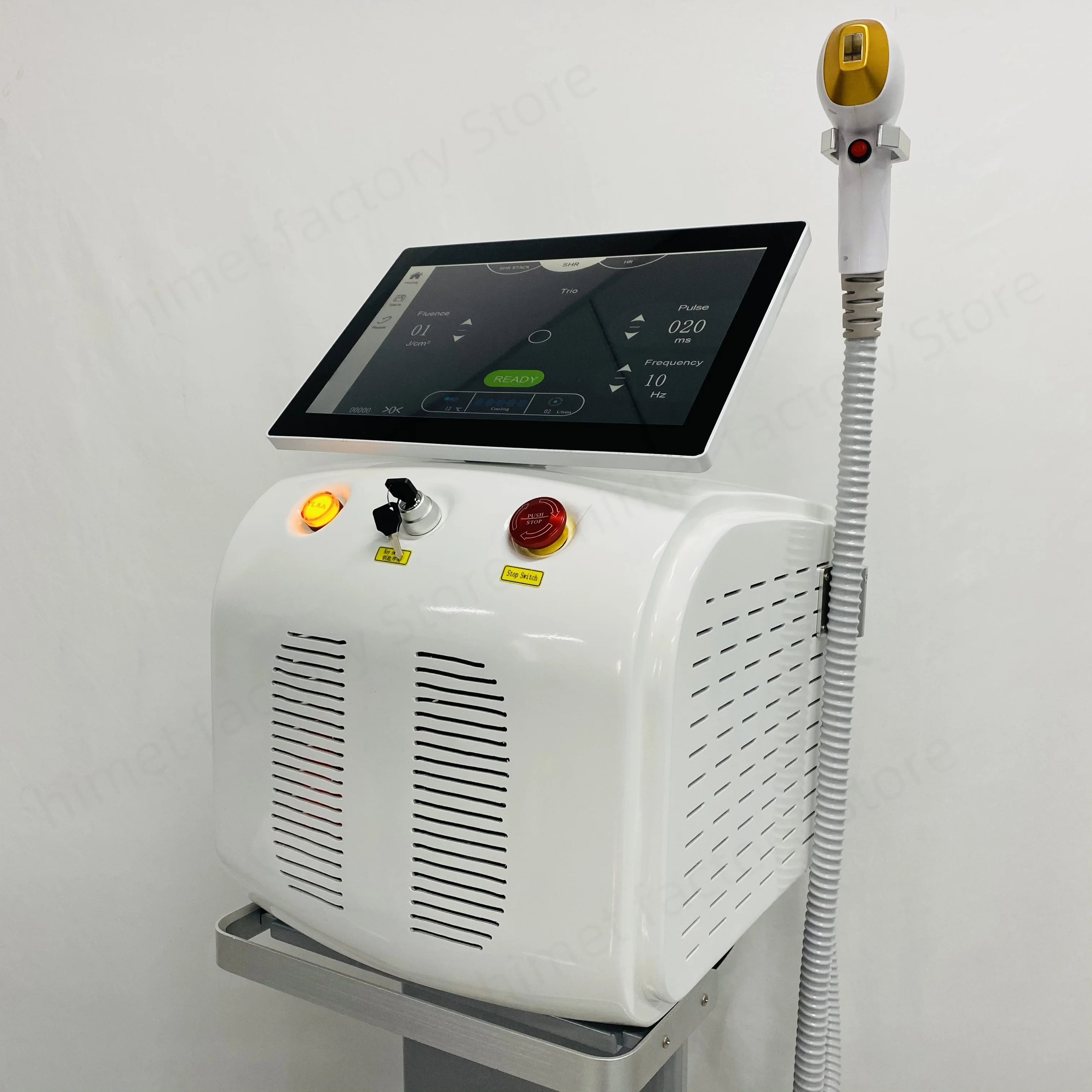 Machine d'épilation au laser à diode Ice Platinum, enlever les cheveux en continu, meilleur laser, 4000W, Pro, 808nm, 755, 808, 1064