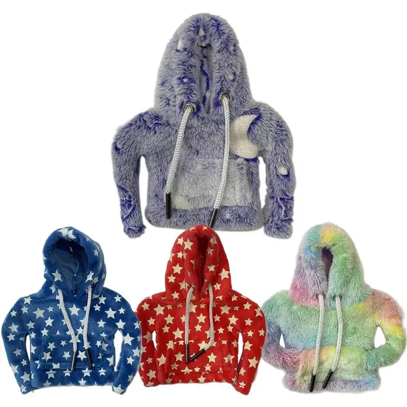 ハンドル付きの小さなノブの形をした車のギアカバー,ファッショナブルなフード,ギアレバー,スウェットシャツ,ギギアシフトカバー,フード付きギアセーター