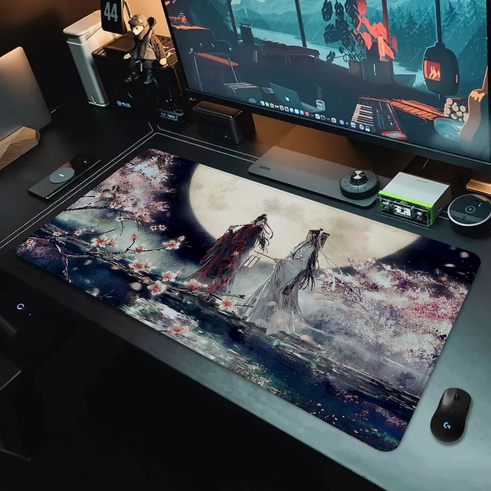Aesthetic Art Xxl Mouse Pad Mat Pc Gamer Computer Table Gaming Pc Setup Accessories Mousepad Anime Desk Accessories Office Large