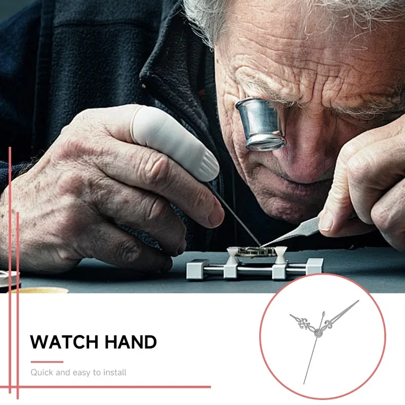 جديد ندفة الثلج شكل ساعة الأيدي الذهب الوردي الأزرق الفضة NH35 ساعة الأيدي ل اليابانية NH35 NH36 4R 7S حركة الساعات اكسسوارات