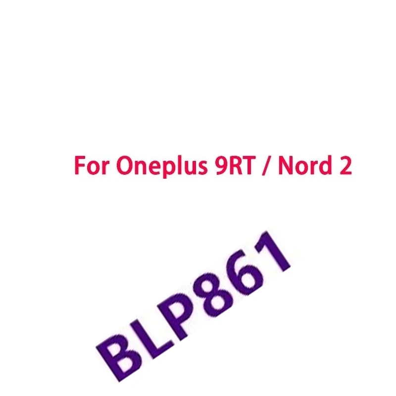 

Fast Shipping 100% Original New BLP861 4500mAh Phone Replacement Battery For OPPO oneplus 1+ 9RT nord 2 nord2 Batteries Bateria