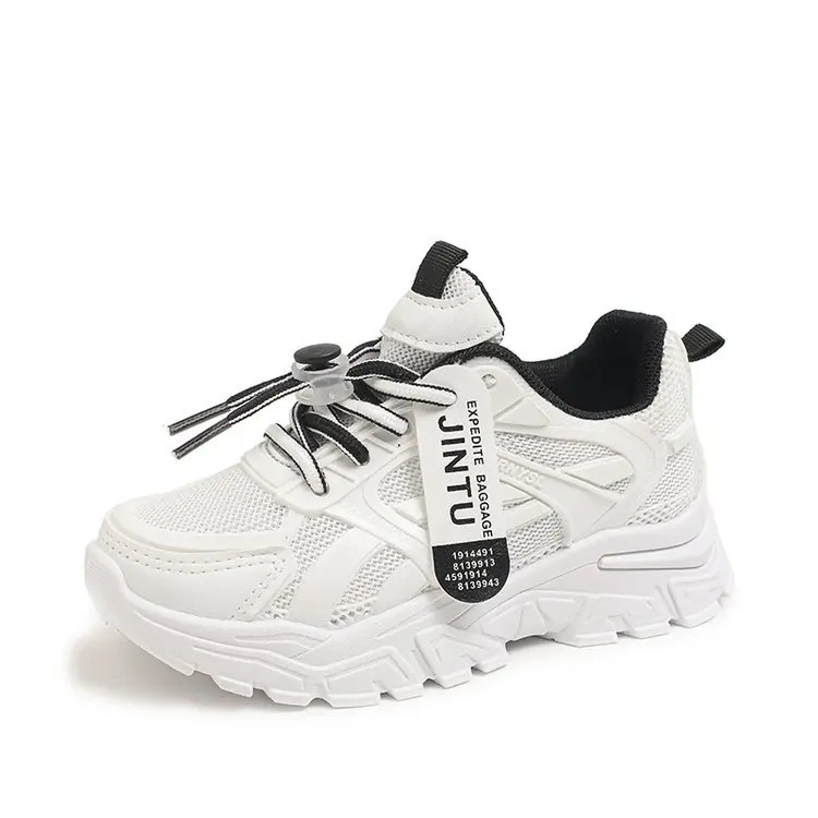 أحذية رياضية شبكية للأطفال للأولاد والبنات خفيفة الوزن كاجوال رياضية للجري وصلت حديثًا نعل ناعم للتنس صيفي قابل للتنفس