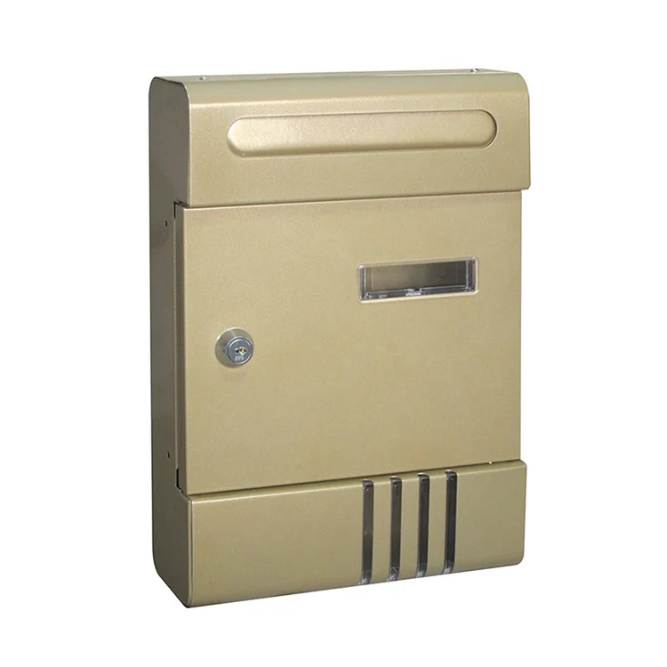 Wall Mounted Apartment Metal Mailbox High Quality Waterproof Mailboxes Residential