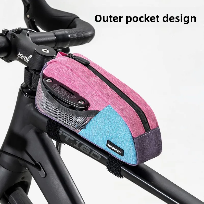 Bicycle Top Tube Bag, Road Bike Front Bag, Handlebar Bag, Mountain Bike Front Bag, Front Frame Bag, Cycling Gear