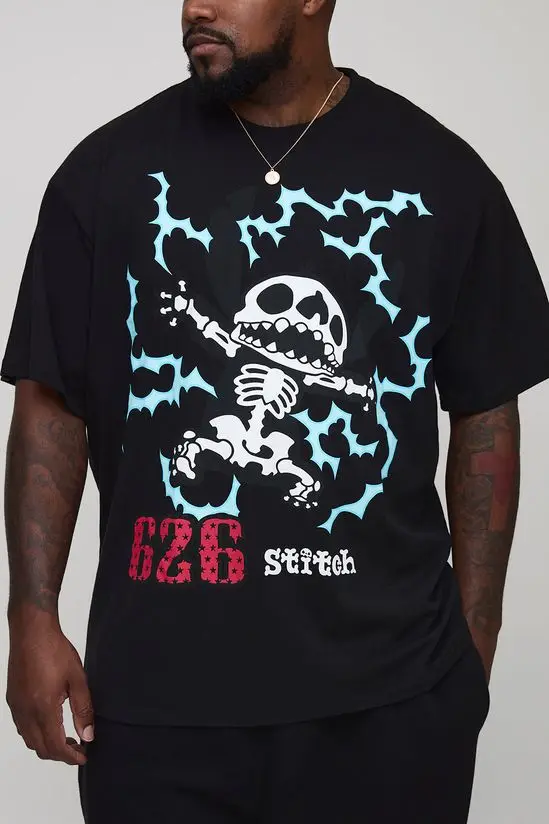 

Stitch Cartoon Graphic Printing Summer Autumn Winter Pure Cotton Men's and Women's T-shirts Short Sleeves Luxury Outdoor Sports