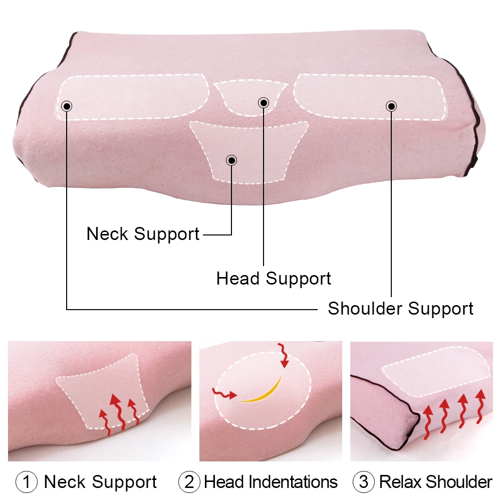 Memory Foam Eyelash Extensions Pillow Grafting Eyelashes Salon Neck Support Lash Pillow Soft Slow Rebound Beauty Makeup Supplies