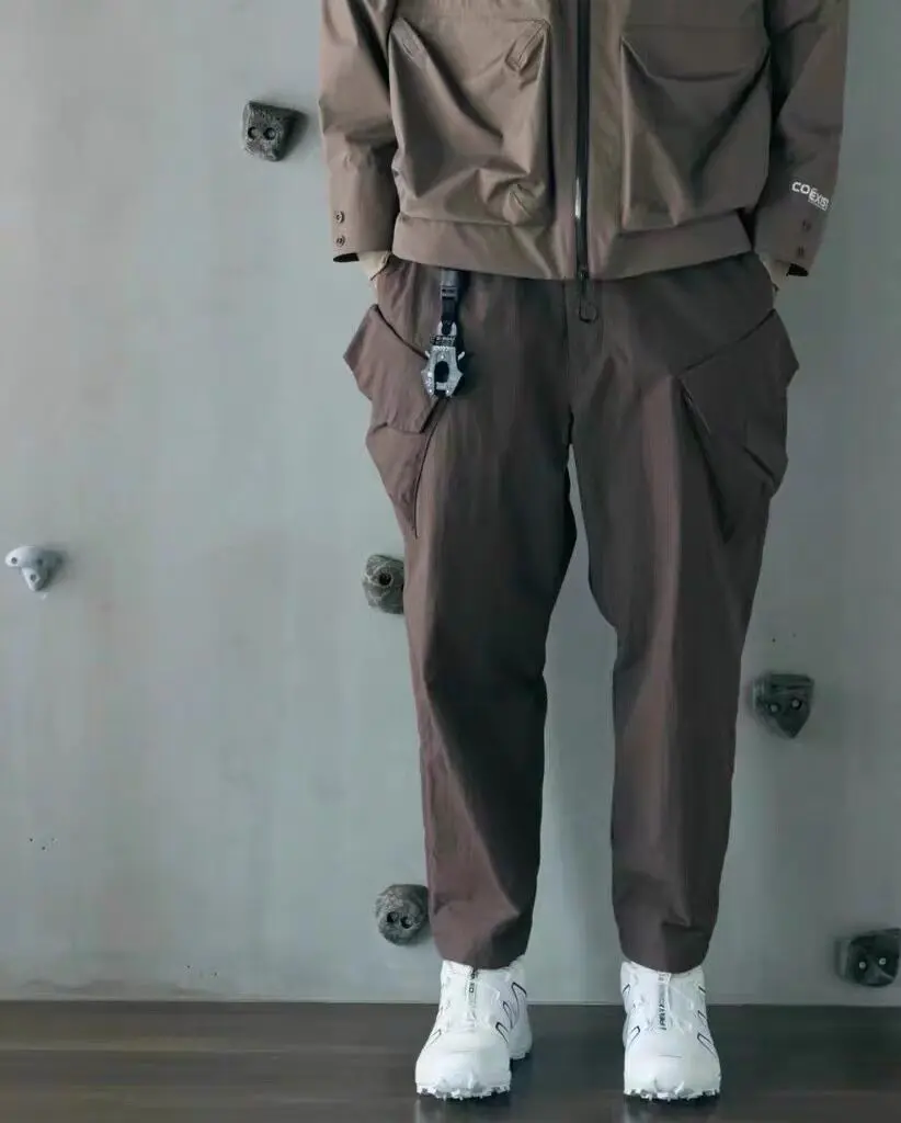 

COMFY Japanese outdoor mountain functional waterproof overalls multi-pocket overalls long pants CMF